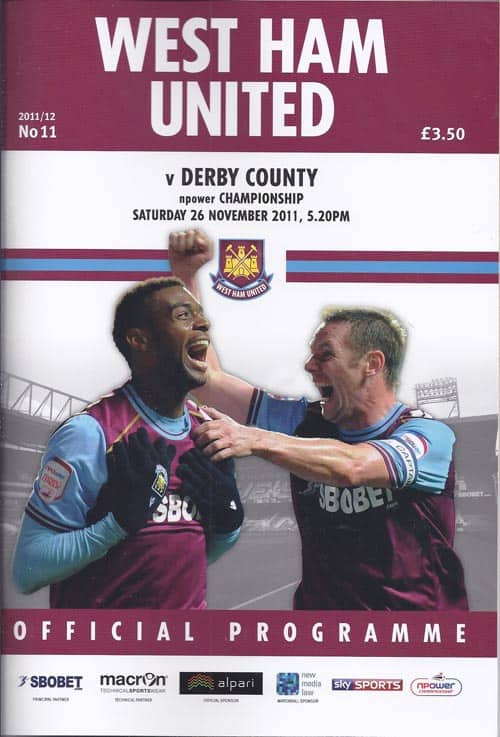 West Ham United FC v Derby County FC